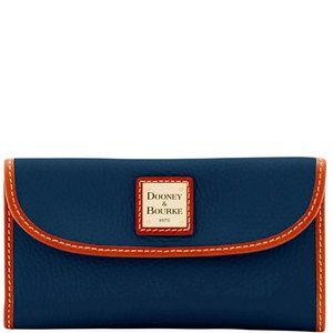 Dooney and Bourke Continental Clutch in Navy